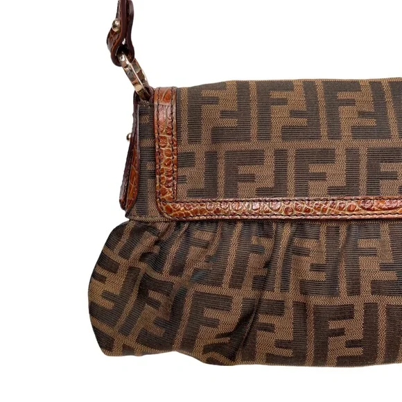 Fendi Zucca Small Chef Shoulder Bag - Picture 9 of 17